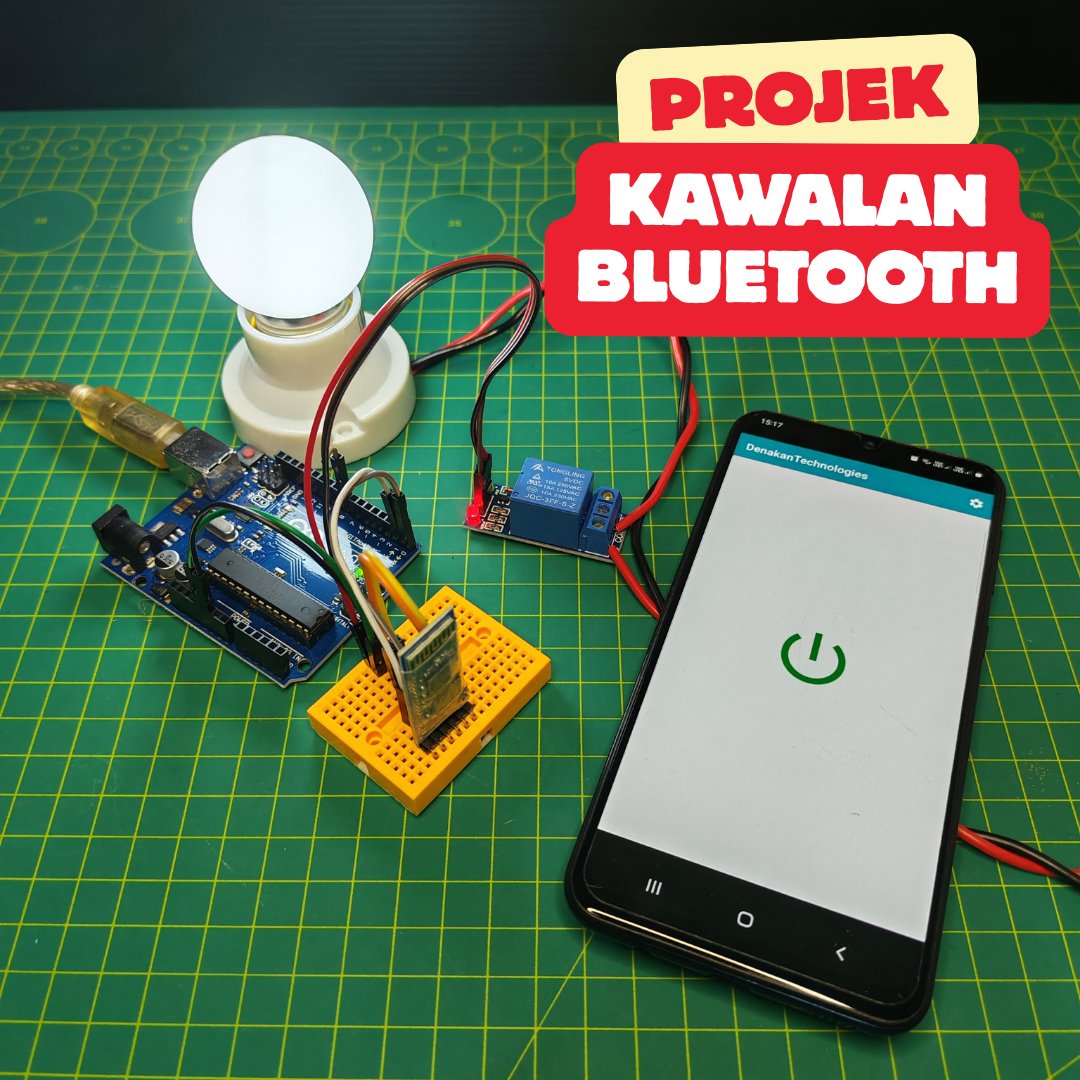 Projek Kawalan Bluetooth Android App